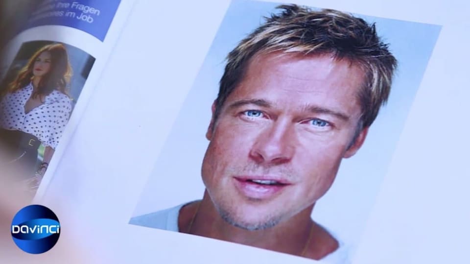 Modrooký Brad Pitt